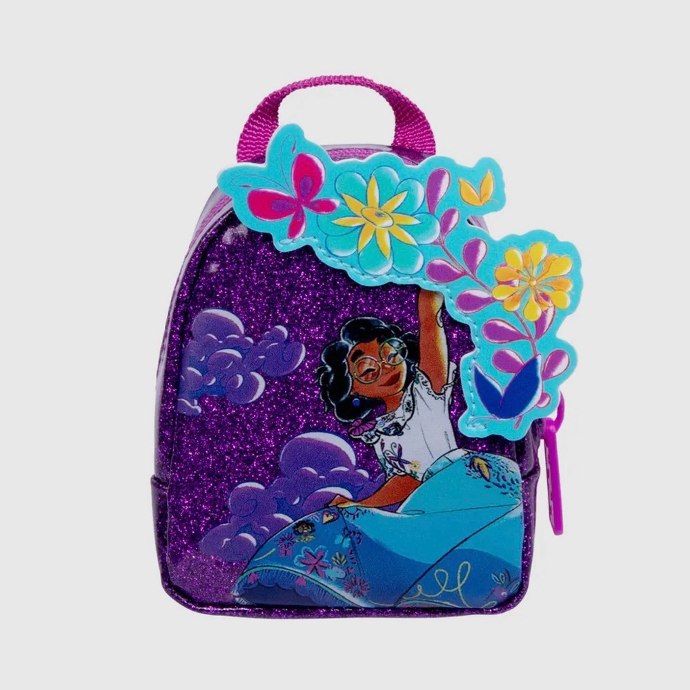 Disney Encanto Purple Glitter Mini Backpack